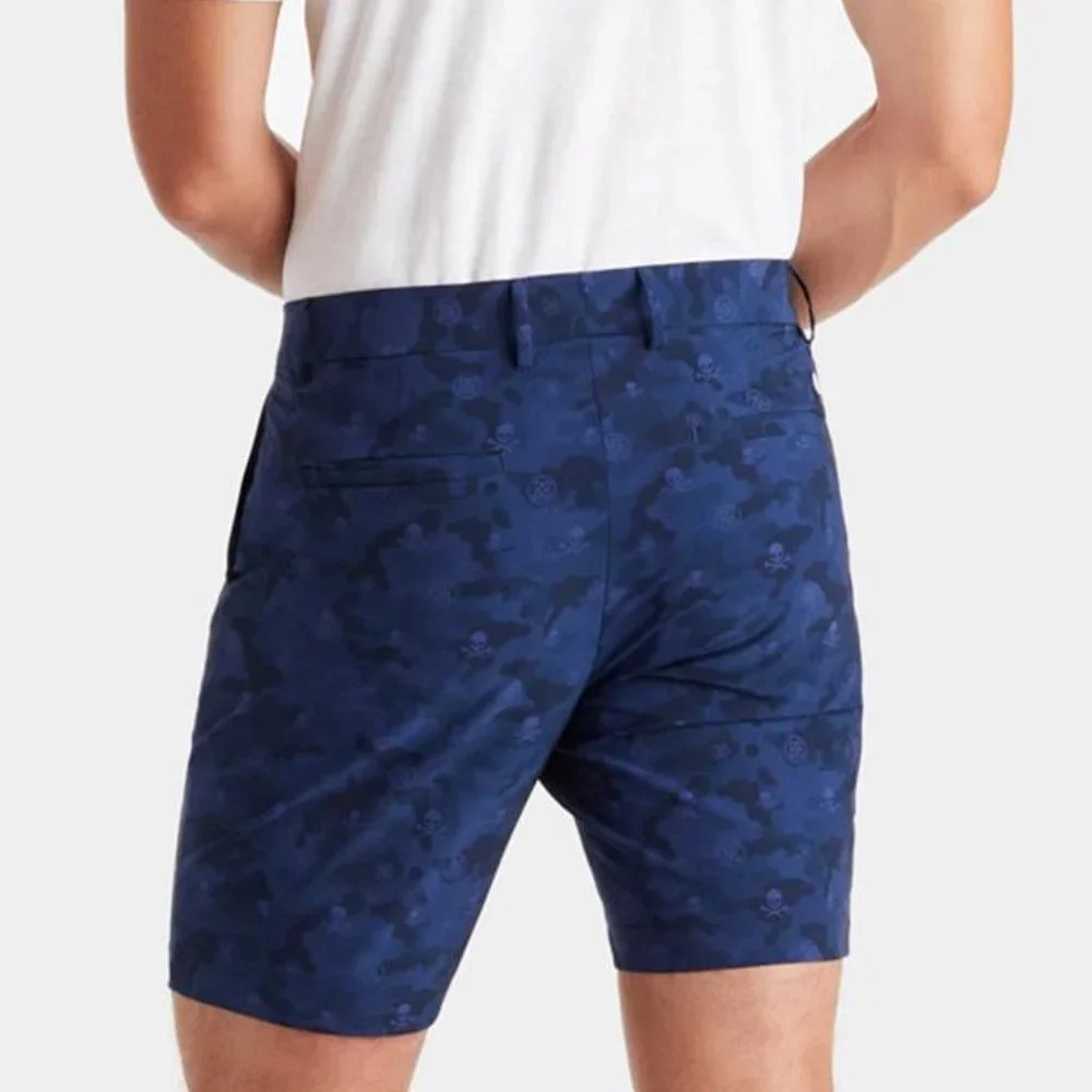 NWT G/Fore Performance Men's Icon Camo Skull Maverick Hybrid Shorts